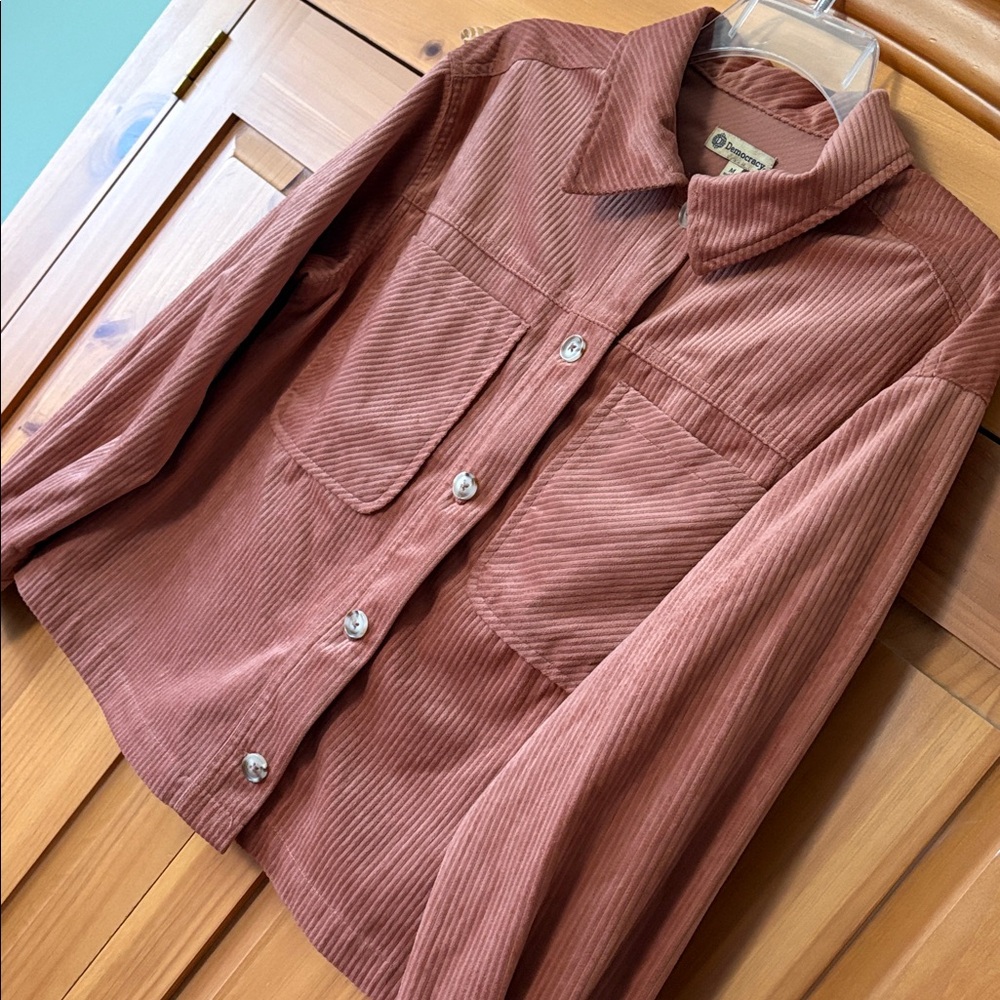 🌟HP🌟Democracy Corduroy Shirt Jacket - Picture 3 of 8